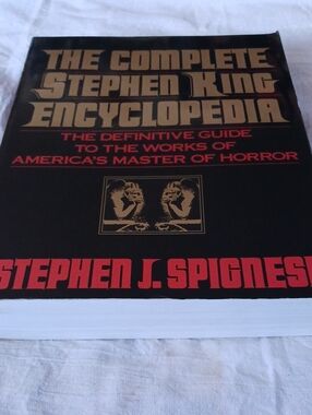 The Complete Stephen King Encyclopedia – Black and Red Hardcover Reference